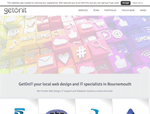 Tablet Screenshot of getonit.co.uk